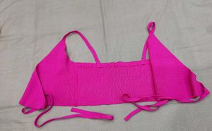 Hot Pink Bikini Top