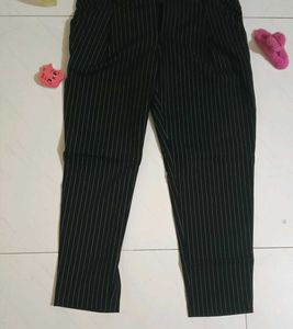 Striped  Casual Pants