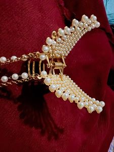 Elegant Pearl Hair Claw Clip