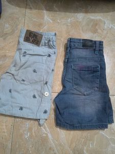 Boys Striped Shorts