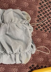 Ruched Strapless Mini Dress