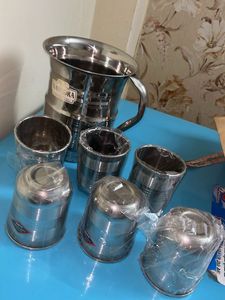 Set of Stainless Steel Tumblers