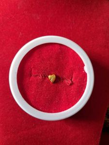 Tiny Gold Heart Nose Pin