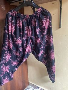 Floral Print Comfortable Palazzos