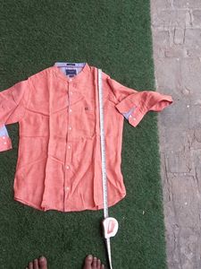 Men's Coral Casual Shirt