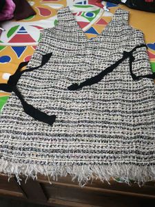 Chic Tweed winter woolen Dress