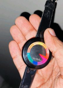 Original 197O's Chromachron Mystery Dial Watch