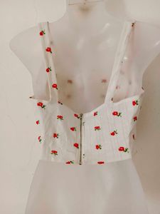 Floral Corset Top