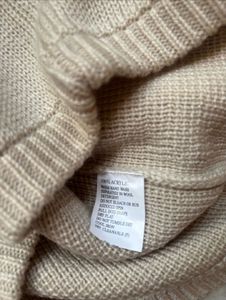 Off Limits Beige &amp; Black Striped Knitted Jumper