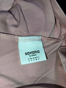 (SAVANA) A cute pink crop top