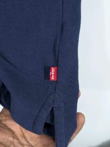 Levi's Navy Blue Polo T-Shirt
