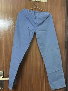 Comfortable Blue Drawstring Pants with free tee