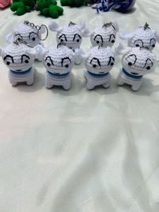 Handmade Crochet Animal Keychains