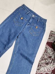 Retro Flare Jeans