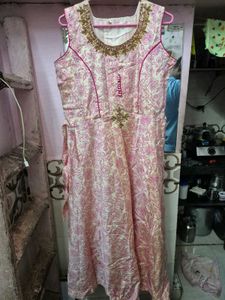 Elegant Pink Printed Kurta Set with Dupatta