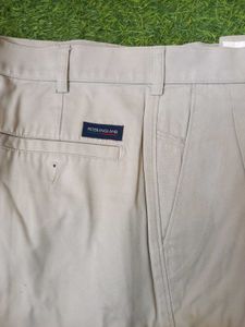 Men's Classic Beige Trousers