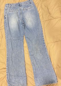 Light Wash Wide Leg Jeans