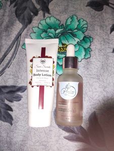 COMBO + FACE SERUM + SEER BODY LOTION