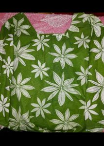 Chic Red Floral Blouse