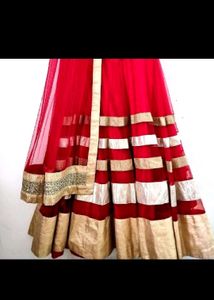 Red Lehenga Choli Set