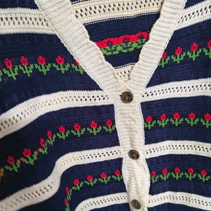 oversized Knit Cardigan