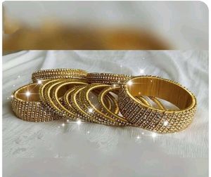 Sparkling Bangle Set All Size Available