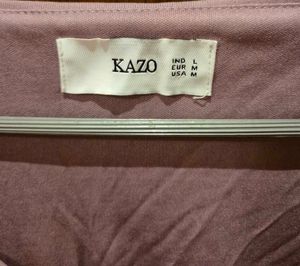 Kazo cowl neck sequin top