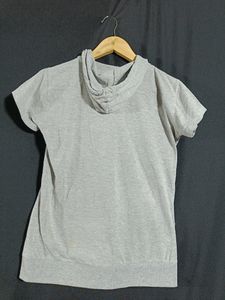 Grey Hooded Top (Women)