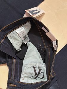 Men Calvin Klein Dark Washed Jeans