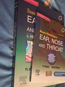 [bundle] Diseases of Ear, Nose & Throat Books