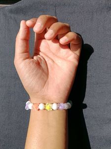 Aesthetic Star Beaded Bracelet | Cute Pastel Charm