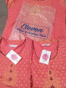Orange kurti