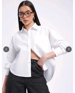 High-Low oversized shirt