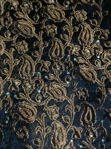 Brown Organza Kurti