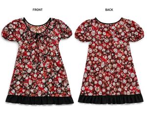 Floral Print Boho Top with Tie Neck