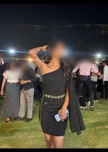 Chic Black One-Shoulder Mini Dress
