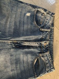 Distressed Wide Leg Jeans