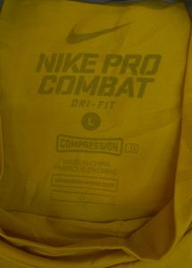 nike pro combat t-shirt