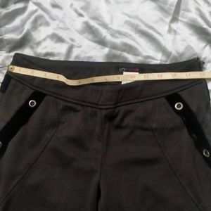 Imported Warm Jeggings With Velvet Detailing