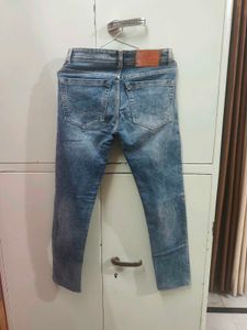 Light Wash Slim Fit Jeans