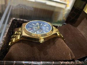 Rolex Watch with Blue Dial