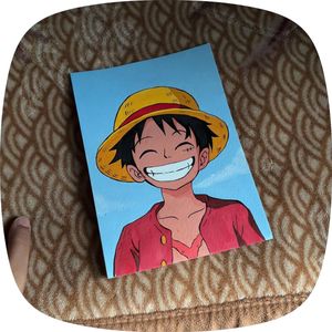 luffy  Anime Art Painting