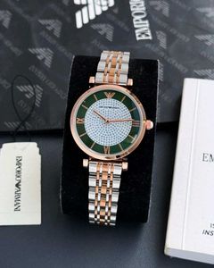 Emporio Armani Women's Green Dial Watch