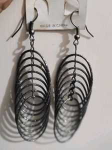 3 Stylish Silver Earrings Try-On | Trendy Oxidised