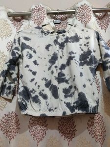 Tie-Dye Long Sleeve Top