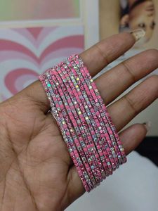 pink+silver sparking bracelet ✨