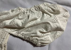 White Crop Top