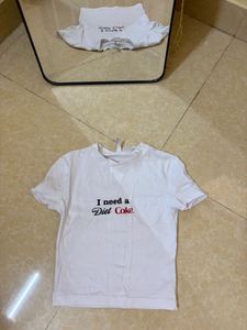 I Need A Diet Coke Cropped Tee