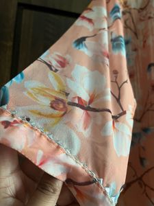 Floral ethnic dress/gown