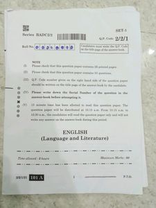 Class 10th Boards Paper All Subjects 2024